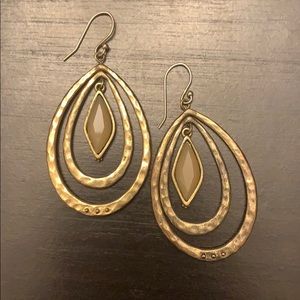 Lucky Brand Oval Orbital Earrings